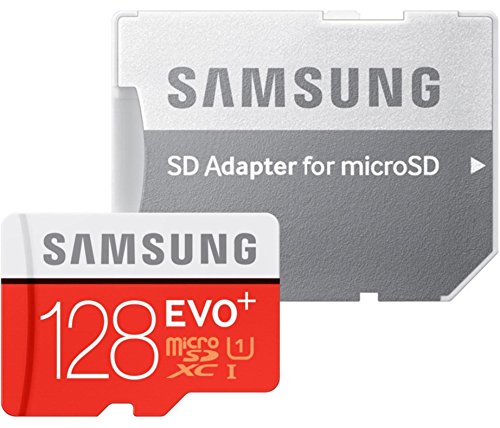 Samsung MicroSDXC 128GB EVO Plus UHS-I Grade 1 Class 10 Speicherkarte, für Smartphones und Tablets, mit SD Adapter