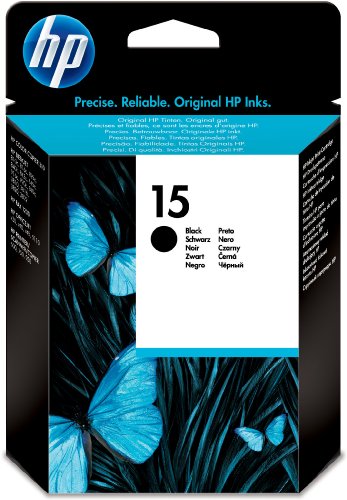 HP 15 schwarz Original Tintenpatrone für gelegentliches Drucken