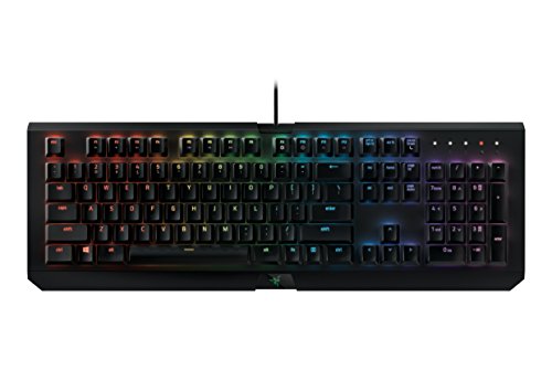 Razer BlackWidow X Chroma Mechanische RGB Gaming Tastatur (Beleuchtet, Programmierbar mit 10-Tasten-Folgefunktion, Metalloberfläche in Militär-Qualität)