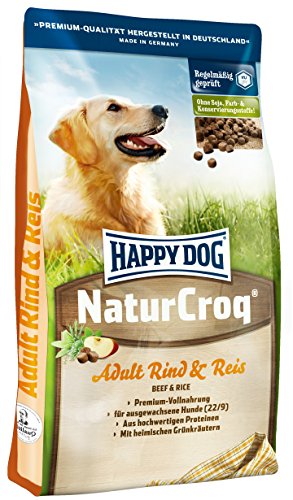 Happy Dog Hundefutter 2445 NaturCroq Rind & Reis 15 kg