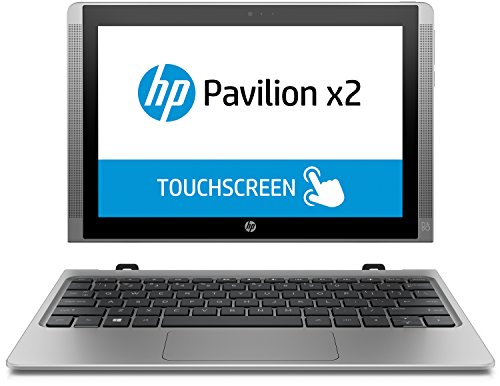 HP Pavilion x2 (10-n102ng) 25,7 cm (10,1 Zoll) Tablet PC (2in1 Laptop, Intel Atom Z8300, 2 GB RAM, 32 GB eMMC, Win 10) grau
