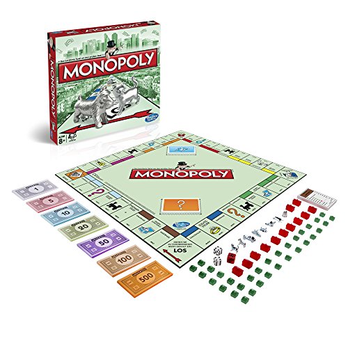 Hasbro Spiele 00009398 - Monopoly Classic, Familienspiel