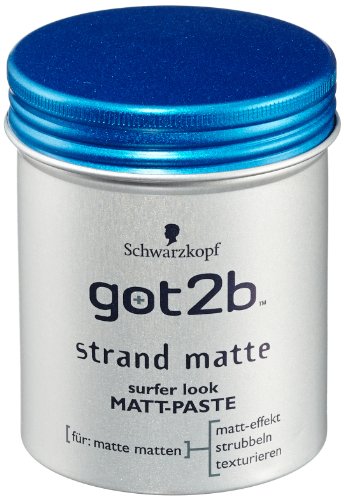 got2b Strand Matte Matt-Paste, 6er Pack (6 x 100 ml)