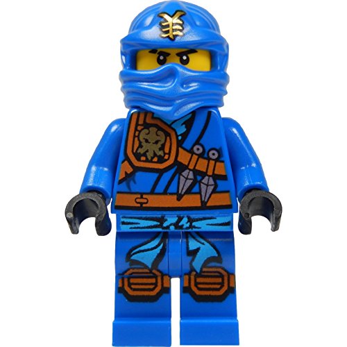LEGO Ninjago: Minifigur Jay (blauer Ninja) mit Katana (Schwert) 2015 Version