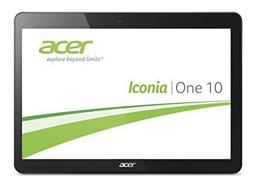 Acer Iconia One 10 (B3-A10) 25,7 cm (10,1 Zoll) Tablet-PC (MTK MT8151 Octa-Core, 1GB RAM, 16GB eMMC, Android 5.1 Lollipop) schwarz