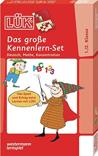 LÜK-Sets: LÜK-Set: Das große LÜK-Set für Einsteiger: Deutsch, Mathe, Konzentration für Klasse 1 und 2