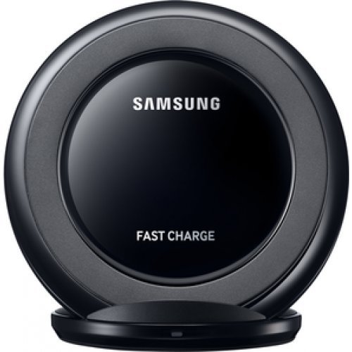 Samsung Induktive Schnellladestation Qi-Charger Kompatibel mit Samsung Galaxy S7/S7 Edge schwarz