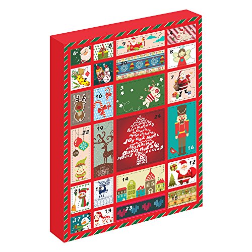 Weihnachtsgeschenke für Kinder-MARENJA Weihnachten-Adventskalender Schmuck Geschenkpaket Weihnachtskalender