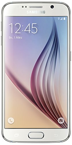 Samsung Galaxy S6 Smartphone (5,1 Zoll (12,9 cm) Touch-Display, 32 GB Speicher, Android 5.0) weiß (Nur für Europäische SIM-Karte)