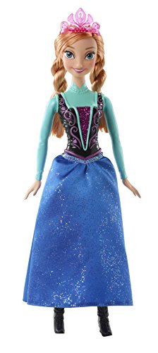 Mattel CFB81 - Disney Princess Märchenglanz Prinzessin Anna Puppe