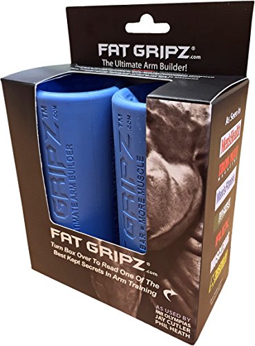 Fat Gripz Ultimate Hantelgriffe, Ø 5,7cm , blau, 854078001014