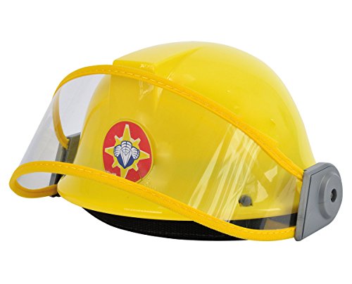 Simba 109250741 - Feuerwehrmann Sam Helm in gelb 23cm