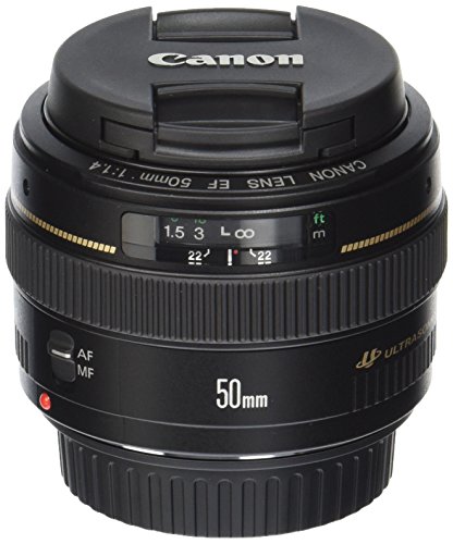 Canon EF 50mm 1:1.4 USM Objektiv (58 mm Filtergewinde)
