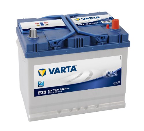 Varta 5704120633132 Starterbatterie in Spezial Transportverpackung und Auslaufschutz Stopfen (Preis inkl. EUR 7,50 Pfand)