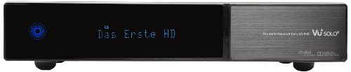 VU+ Solo² 2x DVB-S2 Tuner PVR Ready Twin Linux Receiver Full HD 1080p schwarz