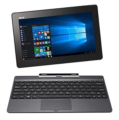 Asus T100TAF-W10-DK076T 25,65 cm (10,1 Zoll) Convertible Notebook (Intel Atom Z3735F, 2GB RAM, 32GB HDD, Intel HD, Touchscreen, Windows 10 Home) grau