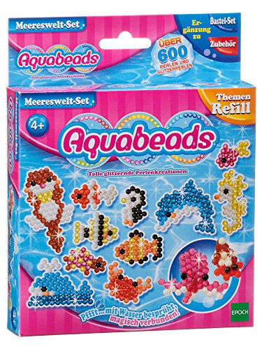 Aquabeads 79338 - Meereswelt-Set, Kinder Bastelset