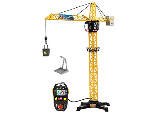 Dickie Toys 203462411 - Giant Crane, kabelgesteuerter Kran, 1 Meter hoch
