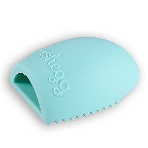 FACILLA® Make-up Pinsel-Reinigung Massage Werkzeug Reiniger Finger Glove Silikon Grün