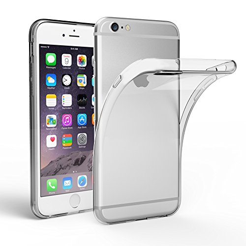 EasyAcc iphone 6S 6 Hülle Case Transparent Handyhülle Schutzhülle Durchsichtig TPU Crystal Clear Case Backcover Bumper Slimcase