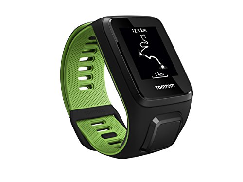 TomTom Runner 3 Cardio + Musik GPS-Sportuhr (Routenfunktion, 3GB Speicherplatz für Musik, Eingebauter Herzfrequenzmesser, Multisport-Modus, 24/7 Aktivitäts-Tracking)