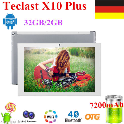 Teclast X10 Plus Android 5.1 10.1” Z8300 Quad Core 2GB+32GB Ultrabook Tablet PC