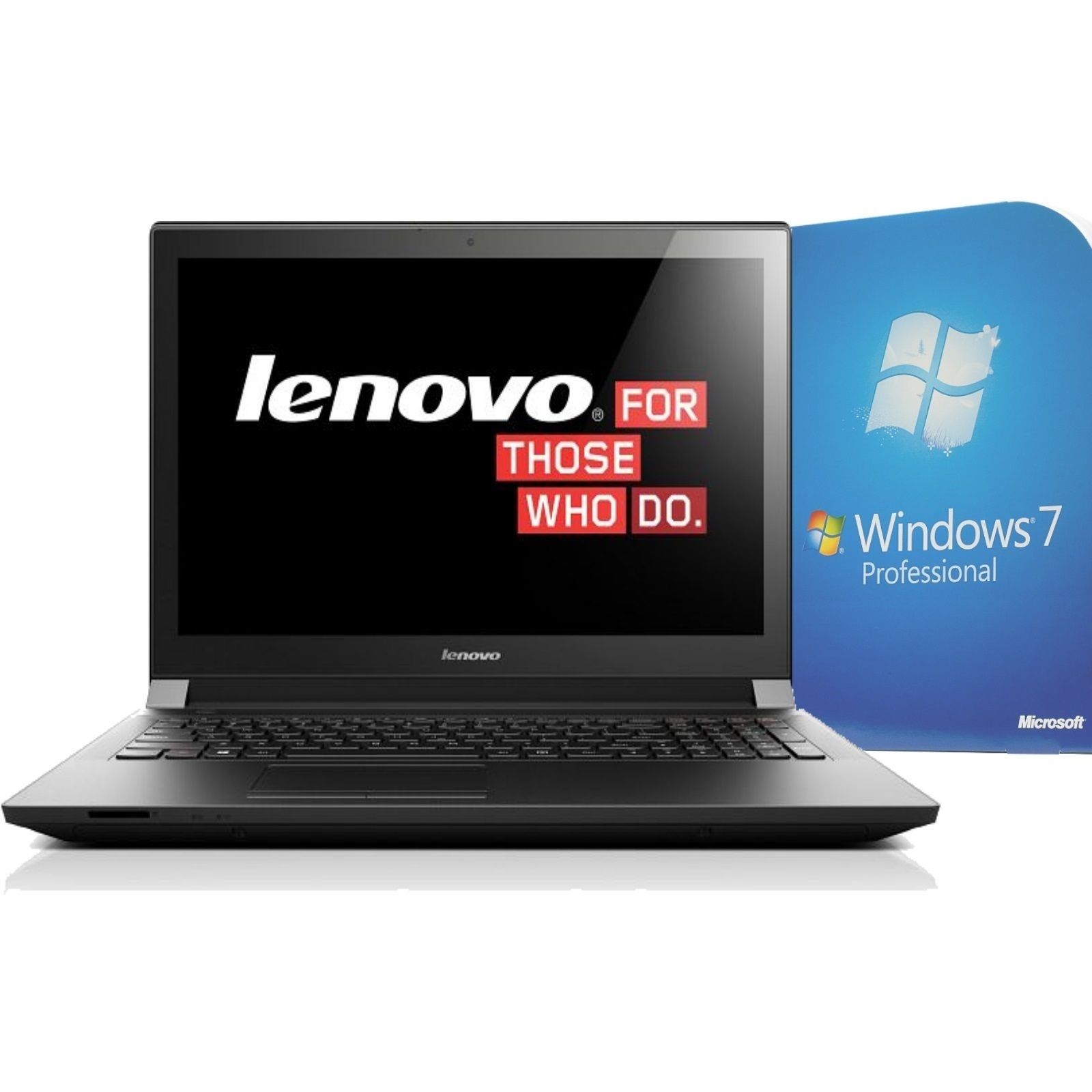 Lenovo Notebook - Quad Core 4 x 2.4 GHz - 8 GB - 1000 GB - HDMI - Win7 Pro