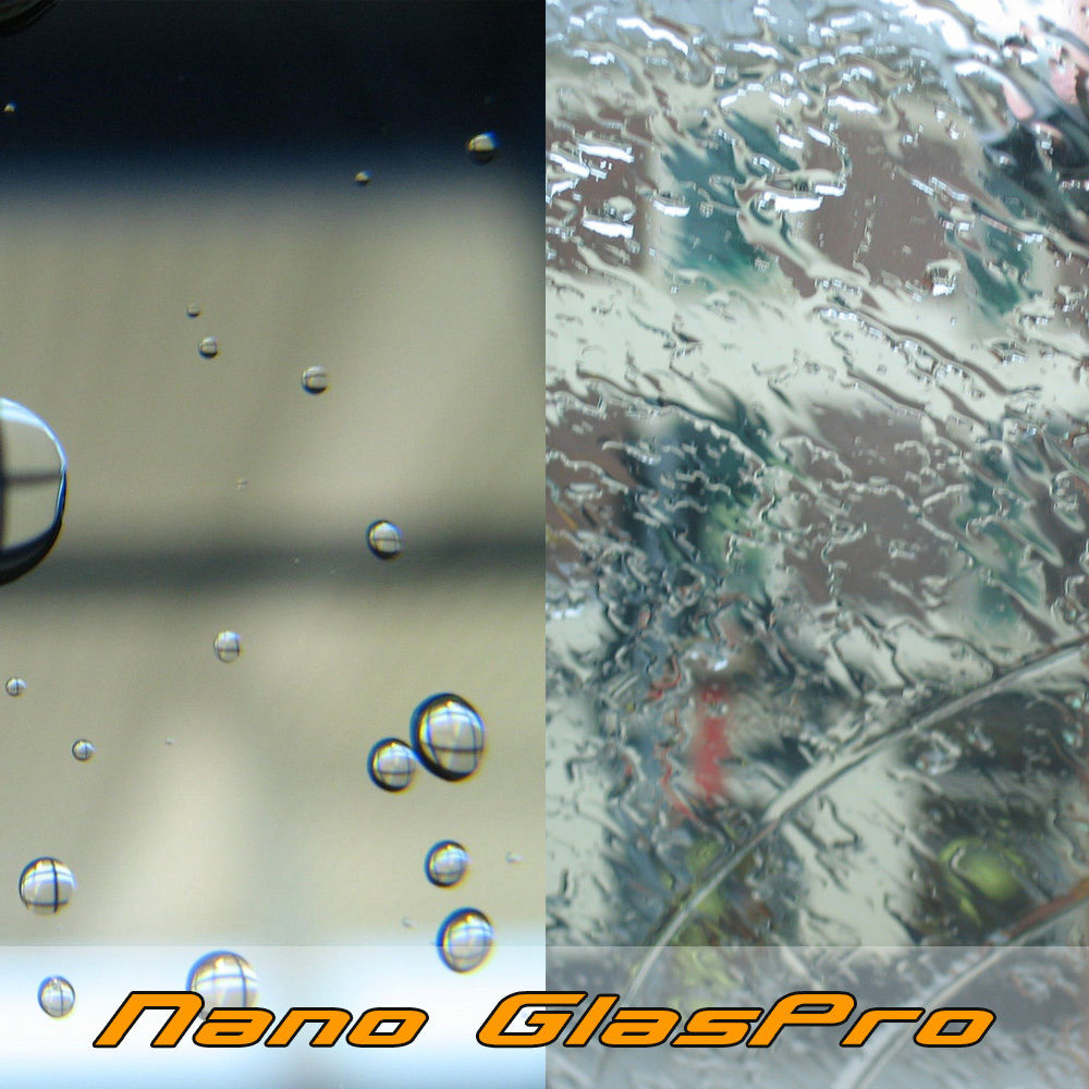 2K Set NANO-Glas Auto Glasversiegelung Scheibenversiegelung Autoglasversiegelung