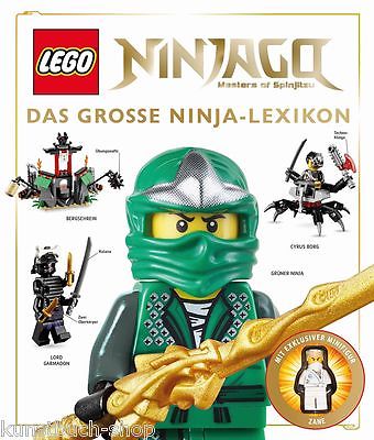 Fachbuch LEGO® Ninjago™, Das große Ninja-Lexikon, gesuchtes Buch, Minifgur Zane