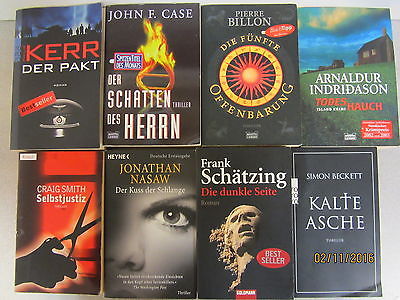 60 Bücher Taschenbücher Krimi Thriller Psychothriller Top Titel Bestseller