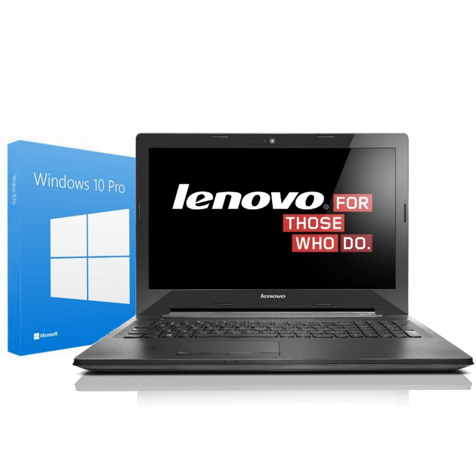 Lenovo Notebook Quad Core 4x 2.4 GHz  8GB 1000GB HDMI Windows 10 Pro 64 Bit