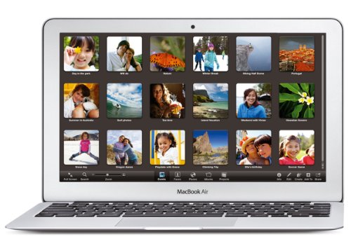 Apple MacBook Air MC505D/A 29,5 cm (11,6 Zoll) Notebook (Intel Core 2 Duo SU9400, 1,4GHz, 2GB RAM, 64GB SSD, nVidia GT320M, Mac OS)