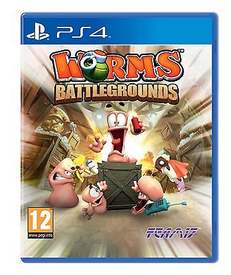 PS4 Spiel Worms Battlegrounds für Playstation 4 NEU