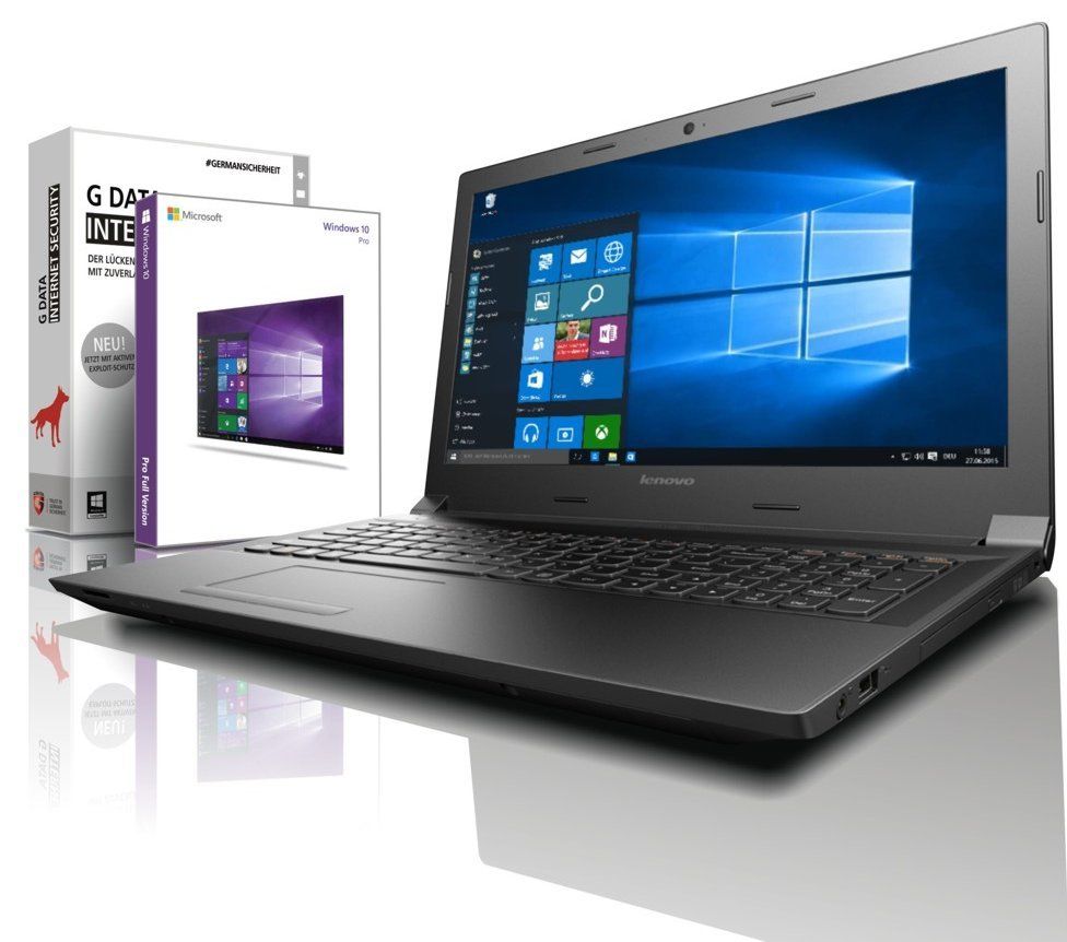 Lenovo Laptop - Intel 2x2.48 GHz - 4GB - 750GB - USB 3.0 - HDMI - Win10 Prof