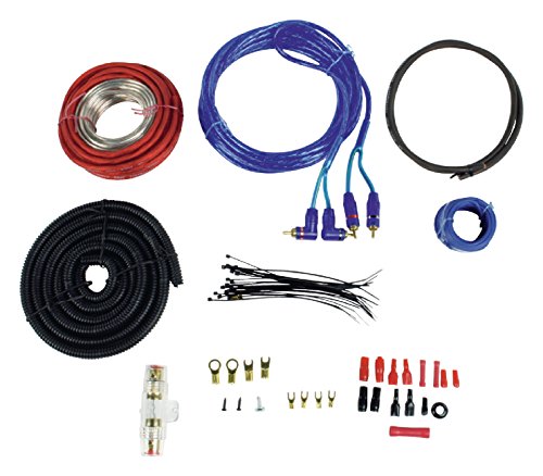 Eurosell Premium Car Audio Anschlusskit S - Anlage Verstärker Auto KFZ Hifi Kabel Set Kit mit Remote Leitung