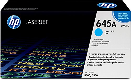 HP 645A (C9731A) Blau Original Toner für HP Color Laserjet 5500, HP Color Laserjet 5550