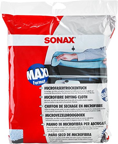 SONAX 450800 Microfaser TrockenTuch, 1 St.