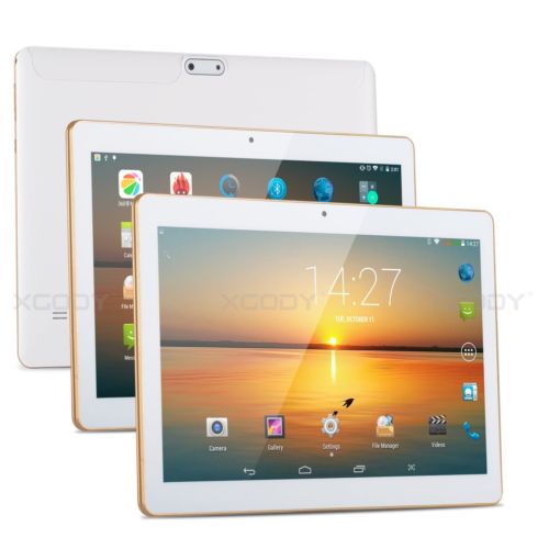 10.1 ZOLL Tablet PC 32GB DUAL SIM 2x Kamera WLAN 3G GPS Android 4.4 HD Weiß 10''