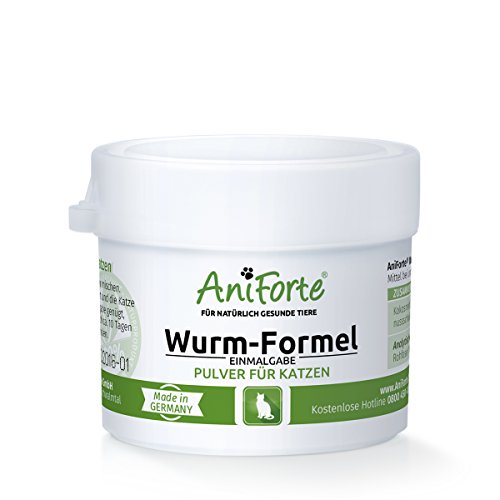 AniForte Wurm-Formel 10 g Einmalgabe Naturprodukt für Katzen