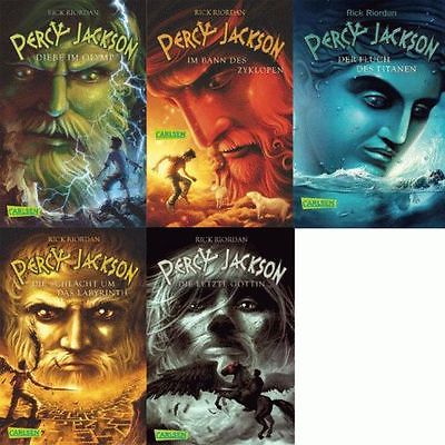 RICK RIORDAN Percy Jackson 1, 2, 3, 4, 5 ******NEU & KEIN PORTO******