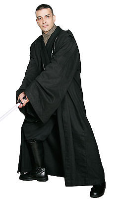Black JEDI / SITH ROBE Only -   Excellent Quality Costume Cloak