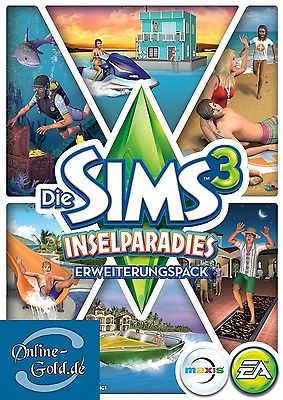 Die Sims 3 Inselparadies Add-on DLC Key - EA Origin Island Paradise - PC [EU/DE]