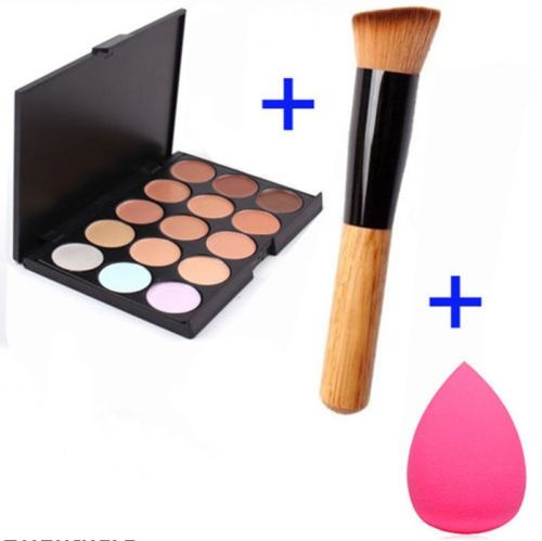 Pro Partei Beauty 15 Farben Contour Face Cream Make-up Concealer Palette Kit