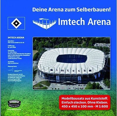 Hamburger SV HSV Imtech-Arena VolksparkStadionbausatz zum Selberbauen Fanartikel