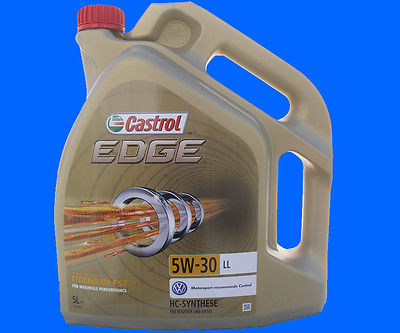 # 5 Liter CASTROL EDGE TITANIUM FST 5W-30 LL 5W30 MERCEDES VW AUDI LONGLIFE 3 #