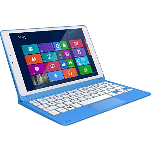 Kurio Smart Hybrid 2-in-1 Tablet und PC DECIIC15200 22.61 cm (8,9 Zoll) Intel Core 2 quad Baytrail T Z3735G 1GB RAM, 32GB HDD, HD Graphic (Gen 7) Win 10 Home Touchscreen weiß/blau