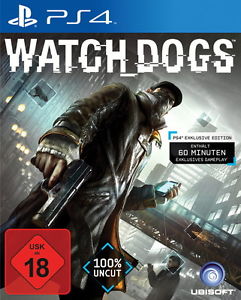 Sony Playstation 4 PS4 Spiel Watch Dogs USK 18