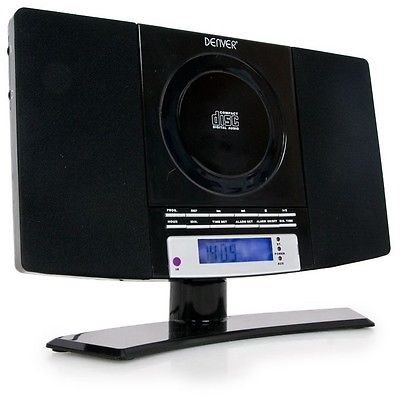 Mini Stereo Anlage Musik CD Player Wecker MP3 Fernbedienung Radio Denver MC-5220