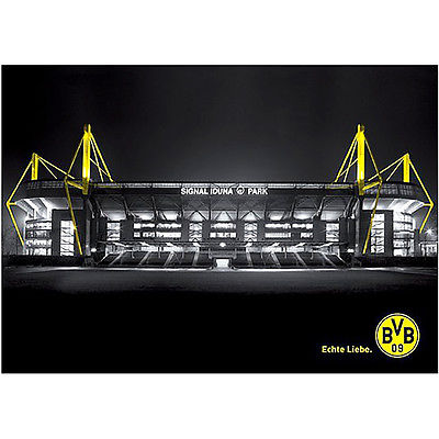 BVB Borussia Dortmund Poster Stadion Signal Iduna Park Neu
