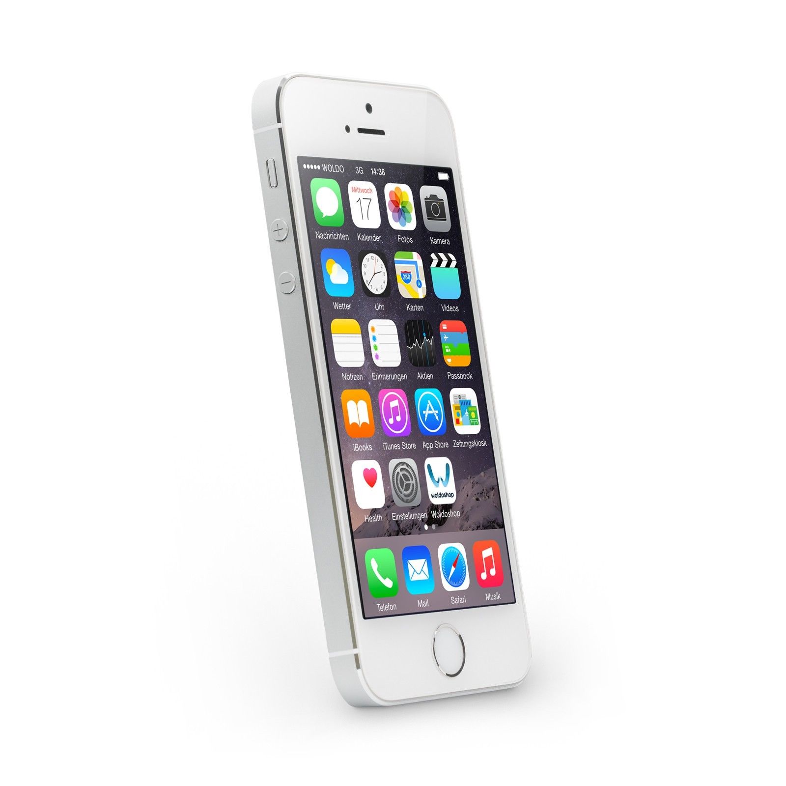 Apple iPhone 5s 32GB Silber Ohne Simlock Ohne Vertrag Smartphone K2